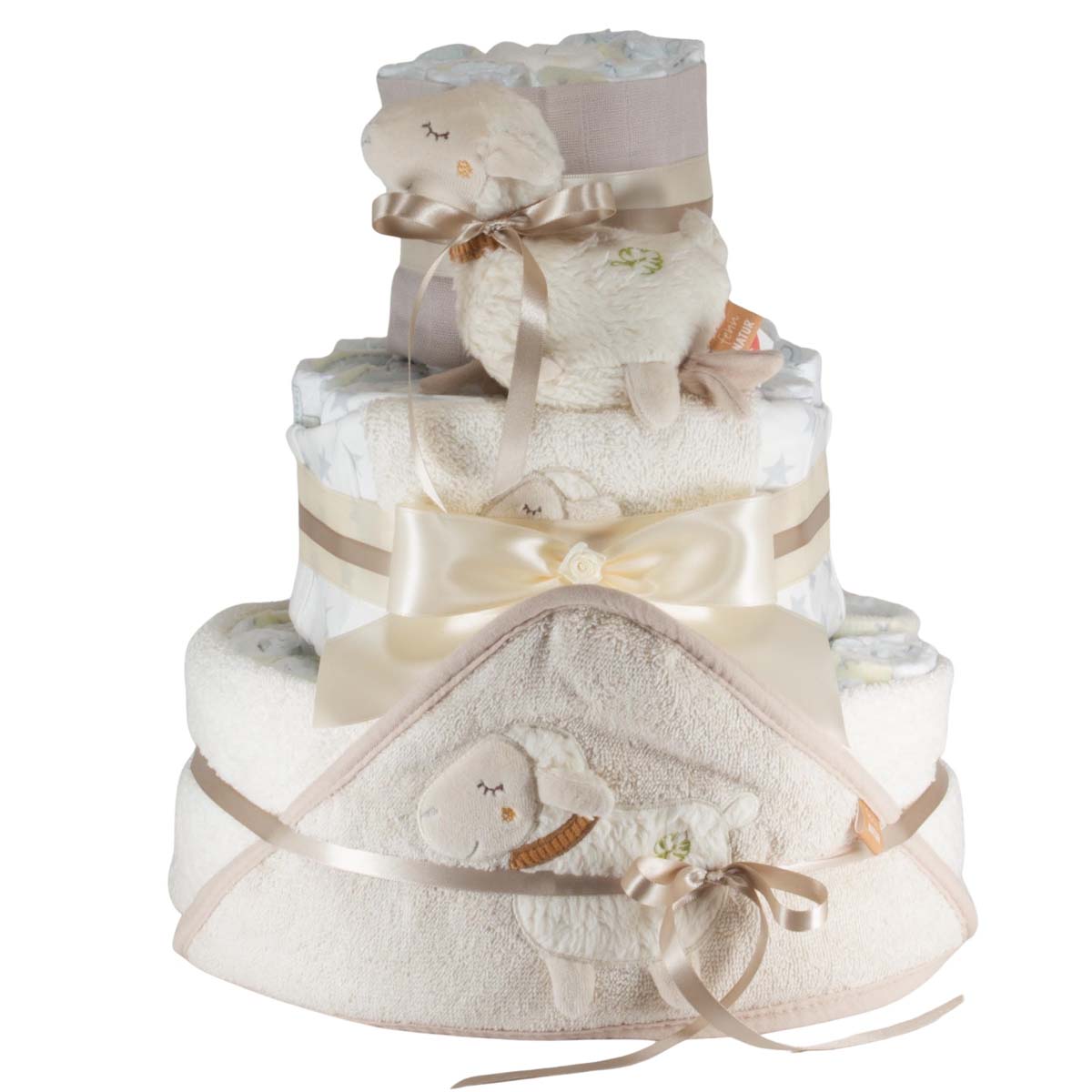 Windeltorte Badeset Fehn NATUR Schaf