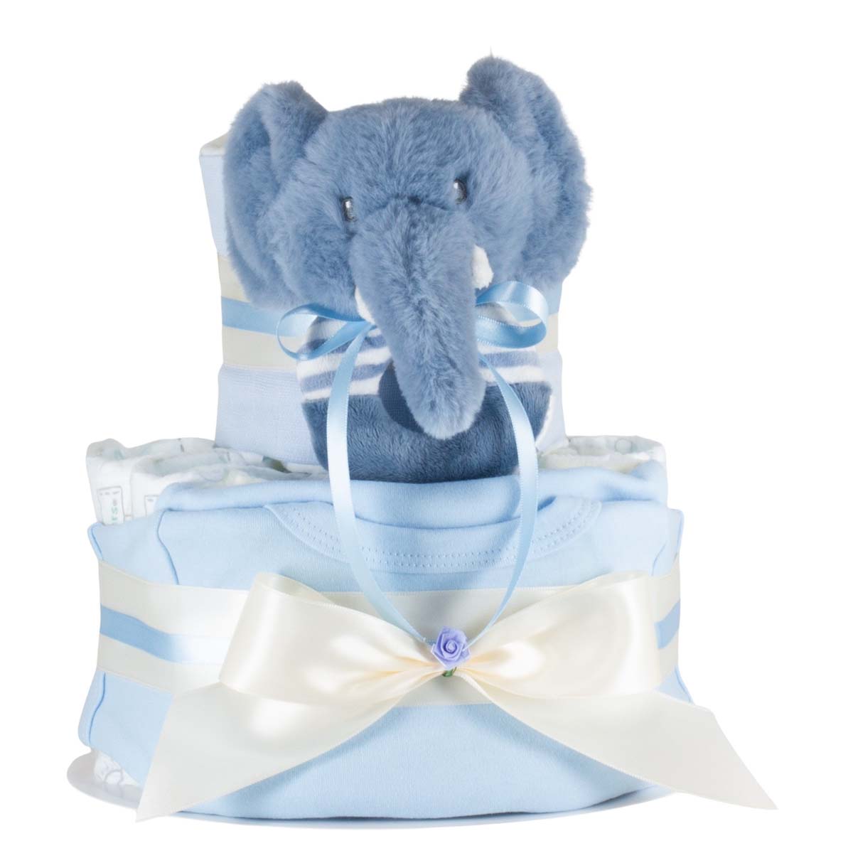 Windeltorte Rasselfreund Ezra Elefant